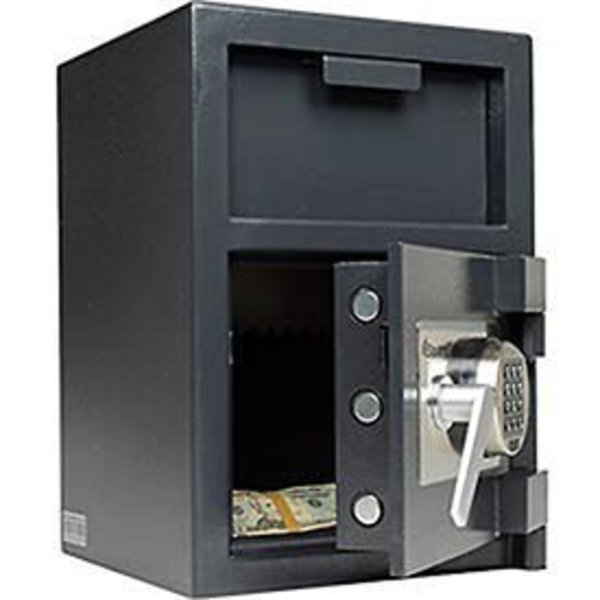 Sentrysafe Front Loading Depository Safe, 0.94 Cu. Ft. Capacity, Black DH074E